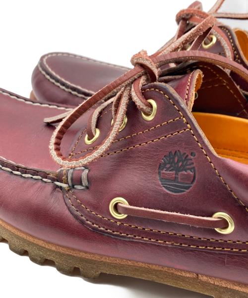 Timberland（ティンバーランド）Timberland (ティンバーランド) 3アイレットクラシックモカシンシューズ ブラウン サイズ:26.5の古着・服飾アイテム