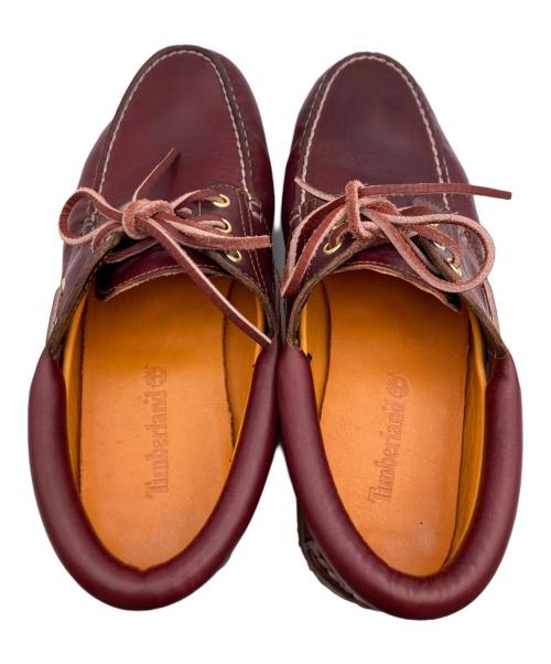 Timberland（ティンバーランド）Timberland (ティンバーランド) 3アイレットクラシックモカシンシューズ ブラウン サイズ:26.5の古着・服飾アイテム