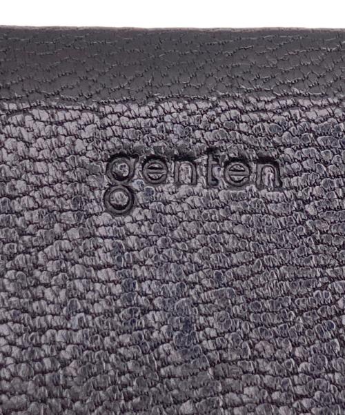 genten（ゲンテン）genten (ゲンテン) Gソフト 2つ折り財布 ブラックの古着・服飾アイテム