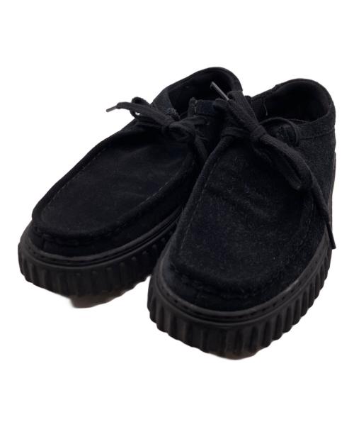 CLARKS（クラークス）CLARKS (クラークス) トーヒル ロー シューズ ブラック サイズ:25.5の古着・服飾アイテム