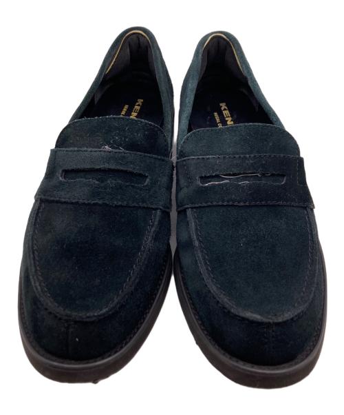 kenford（ケンフォード）kenford (ケンフォード) スウェードコインローファー ブラック サイズ:25.5の古着・服飾アイテム