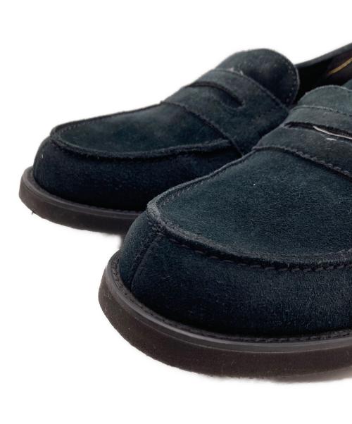 kenford（ケンフォード）kenford (ケンフォード) スウェードコインローファー ブラック サイズ:25.5の古着・服飾アイテム