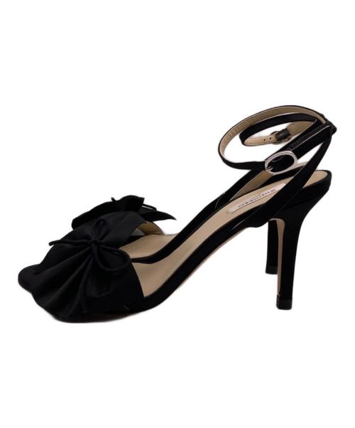 repetto（レペット）Repetto (レペット) ヒールストラップサンダル ブラック サイズ:36の古着・服飾アイテム