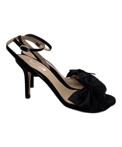 repetto（レペット）Repetto (レペット) ヒールストラップサンダル ブラック サイズ:36の古着・服飾アイテム