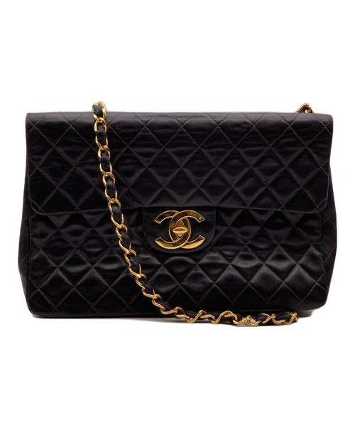 CHANEL（シャネル）CHANEL (シャネル) マトラッセチェーンショルダーバッグ ブラックの古着・服飾アイテム
