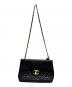 CHANEL (シャネル) マトラッセチェーンショルダーバッグ ブラック：370000円