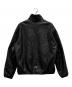 ARMANI EXCHANGE (アルマーニ エクスチェンジ) 立体ロゴダブルジップフェイクレザーブルゾン ブラック サイズ: L：7000円