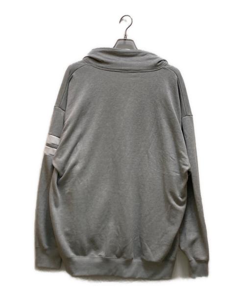 CRONOS（クロノス）CRONOS (クロノス) ラインデザインスウェットカーディガン グレー サイズ:XXLの古着・服飾アイテム