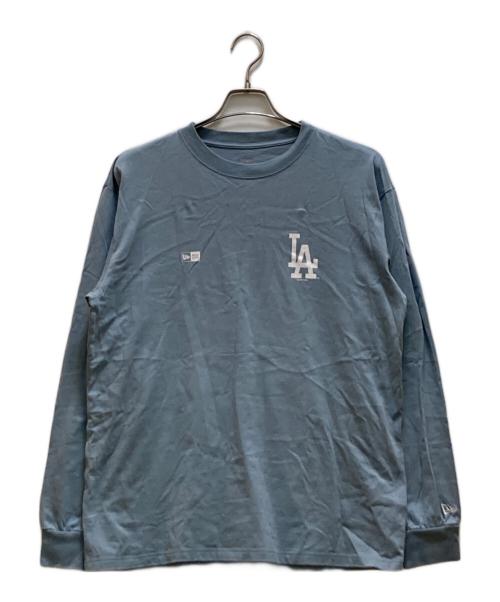 New Era（ニューエラ）New Era (ニューエラ) MLB (エムエルビー) コラボ長袖カットソー ブルー サイズ:XLの古着・服飾アイテム