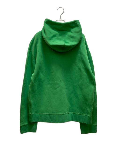 LOUIS VUITTON（ルイ ヴィトン）LOUIS VUITTON (ルイ ヴィトン) フラワーストッパー プルオーバーパーカー グリーン サイズ:XXLの古着・服飾アイテム
