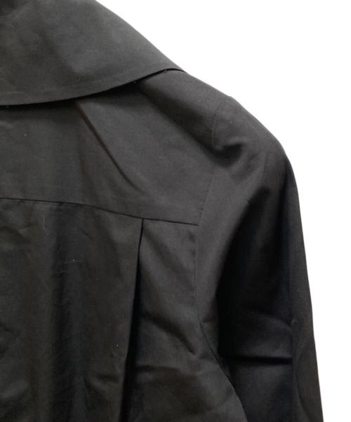Vivienne Westwood RED LABEL（ヴィヴィアンウエストウッドレッドレーベル）Vivienne Westwood RED LABEL (ヴィヴィアンウエストウッドレッドレーベル) ワンポイント刺繍ビッグカラーシャツ ブラック サイズ:01 未使用品の古着・服飾アイテム
