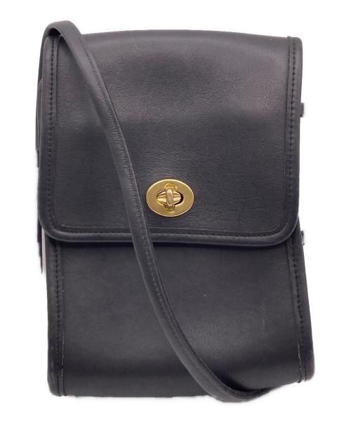 COACH（コーチ）COACH (コーチ) ミニショルダーバッグ ブラックの古着・服飾アイテム