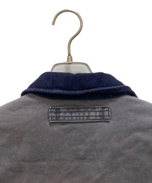NAUTICA（ノーティカ）NAUTICA (ノーティカ) ガーメント ダイ チノ ジップブルゾン グレー サイズ:XLの古着・服飾アイテム