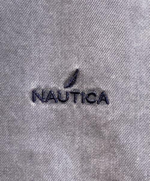 NAUTICA（ノーティカ）NAUTICA (ノーティカ) ガーメント ダイ チノ ジップブルゾン グレー サイズ:XLの古着・服飾アイテム