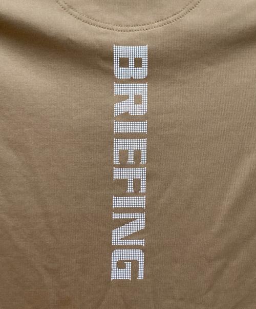 BRIEFING（ブリーフィング）BRIEFING (ブリーフィング) 長袖ハイネックカットソー ブラウン サイズ:Sの古着・服飾アイテム