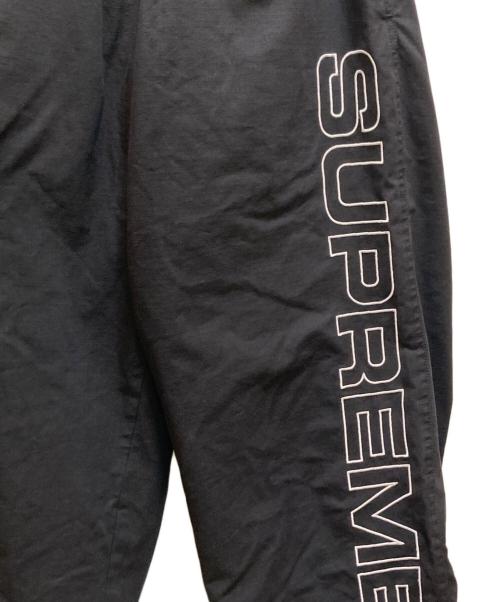 SUPREME（シュプリーム）Supreme (シュプリーム) スペルアウト・エンブロイダード・リップストップ・トラックパンツ ブラック サイズ:sの古着・服飾アイテム