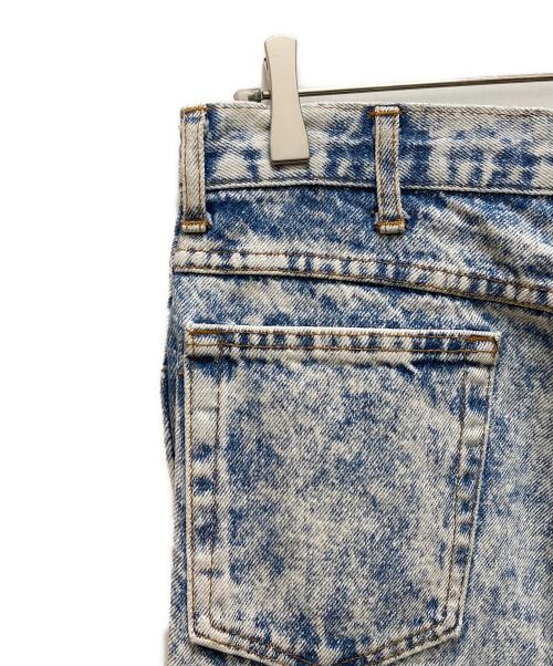 HIS（ヒズ）HIS (ヒズ) ケミカルウォッシュデニムパンツ ブルー サイズ:W34×L34の古着・服飾アイテム