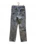 HIS (ヒズ) ケミカルウォッシュデニムパンツ ブルー サイズ:W34×L34：7000円