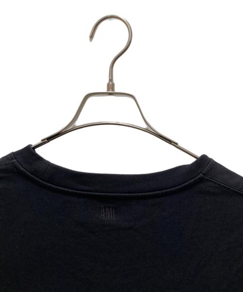 AMI PARIS（アミ パリス）AMI PARIS (アミ パリス) ハートロゴTシャツ ブラック サイズ:lの古着・服飾アイテム