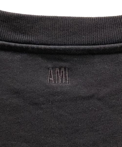 AMI PARIS（アミ パリス）AMI PARIS (アミ パリス) ハートロゴTシャツ ブラック サイズ:lの古着・服飾アイテム