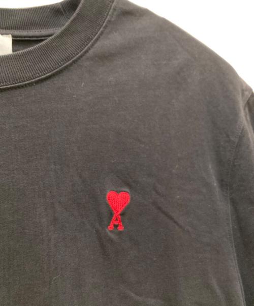 AMI PARIS（アミ パリス）AMI PARIS (アミ パリス) ハートロゴTシャツ ブラック サイズ:lの古着・服飾アイテム