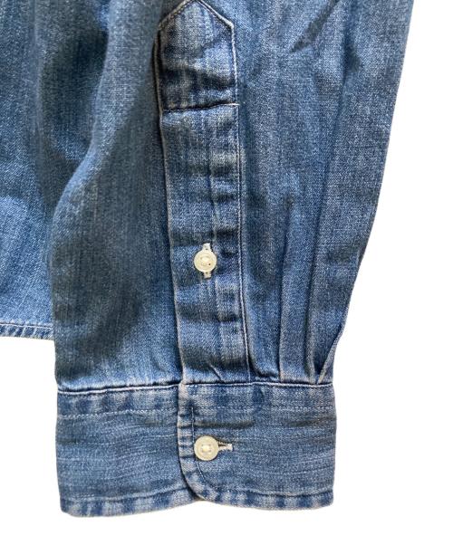 POLO RALPH LAUREN（ポロ・ラルフローレン）POLO RALPH LAUREN (ポロ・ラルフローレン) ボタンダウンデニムシャツ インディゴ サイズ:lの古着・服飾アイテム