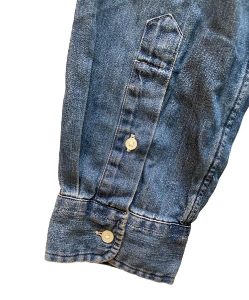 POLO RALPH LAUREN（ポロ・ラルフローレン）POLO RALPH LAUREN (ポロ・ラルフローレン) ボタンダウンデニムシャツ インディゴ サイズ:lの古着・服飾アイテム