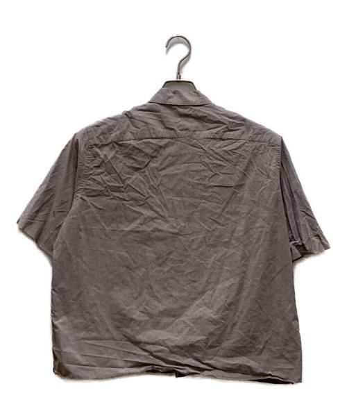 AURALEE（オーラリー）AURALEE (オーラリー) SELVEDGE WEATHER CLOTH HALF SLEEVED SHIRTS ベージュ サイズ:1の古着・服飾アイテム