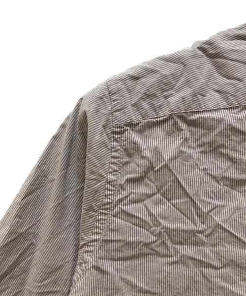 AURALEE（オーラリー）AURALEE (オーラリー) SELVEDGE WEATHER CLOTH HALF SLEEVED SHIRTS ベージュ サイズ:1の古着・服飾アイテム