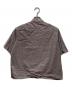 AURALEE (オーラリー) SELVEDGE WEATHER CLOTH HALF SLEEVED SHIRTS ベージュ サイズ:1：5000円