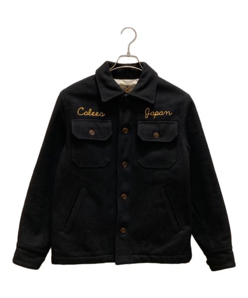 CALEE（キャリー）CALEE (キャリー) ウールスーベニアジャケット ブラック サイズ:Mの古着・服飾アイテム