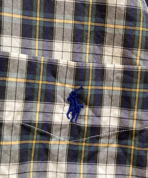 POLO RALPH LAUREN（ポロ・ラルフローレン）POLO RALPH LAUREN (ポロ・ラルフローレン) ボタンダウンシャツ ブラウン サイズ:Mの古着・服飾アイテム