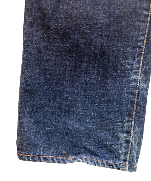 EVISU（エヴィス）EVISU (エヴィス) 2000 no.2 ピンク カモメ デニムパンツ インディゴ サイズ:W30×L35の古着・服飾アイテム