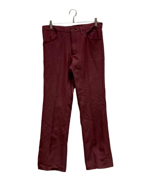 Wrangler（ラングラー）Wrangler (ラングラー) ランチャーパンツ レッド サイズ:33の古着・服飾アイテム