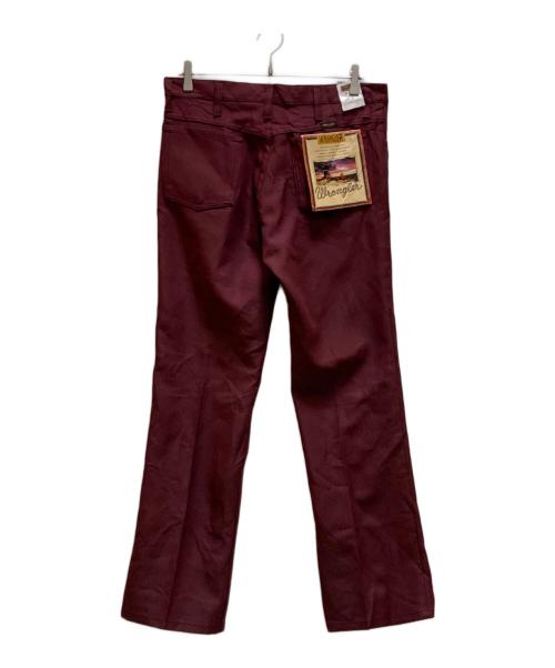 Wrangler（ラングラー）Wrangler (ラングラー) ランチャーパンツ レッド サイズ:33の古着・服飾アイテム