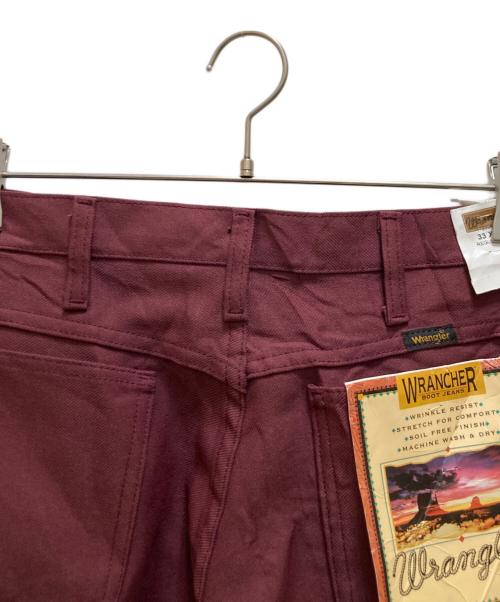 Wrangler（ラングラー）Wrangler (ラングラー) ランチャーパンツ レッド サイズ:33の古着・服飾アイテム
