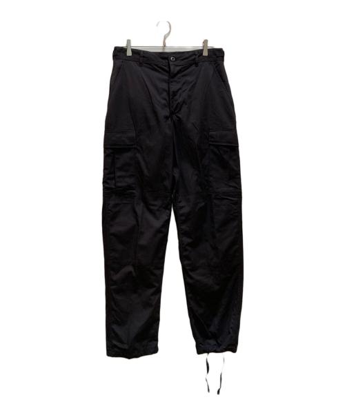 US ARMY（ユーエスアーミー）US ARMY (ユーエスアーミー) リップストップカーゴパンツ ブラック サイズ:SMALL-REGULARの古着・服飾アイテム