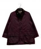 Barbour×BEAUTY&YOUTHバブアー×ビューティーアンドユース）の古着「別注ビューフォート オイルドジャケット」｜パープル