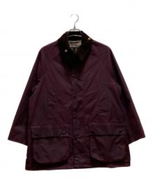 Barbour×BEAUTY&YOUTH（バブアー×ビューティーアンドユース）の古着「別注ビューフォート オイルドジャケット」｜パープル