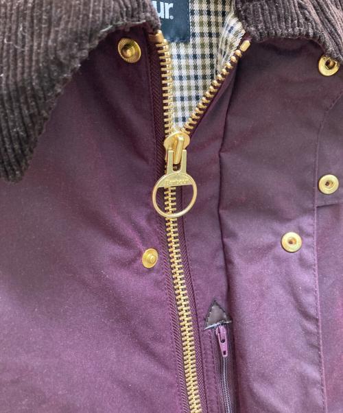 Barbour（バブアー）Barbour (バブアー) BEAUTY&YOUTH (ビューティーアンドユース) 別注ビューフォート オイルドジャケット パープル サイズ:36の古着・服飾アイテム
