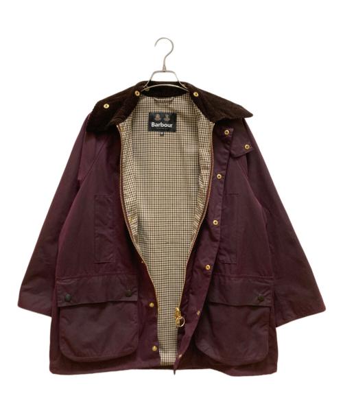 Barbour（バブアー）Barbour (バブアー) BEAUTY&YOUTH (ビューティーアンドユース) 別注ビューフォート オイルドジャケット パープル サイズ:36の古着・服飾アイテム