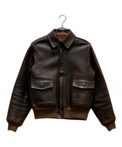 BUZZ RICKSON ブラウンフライトジャケットG-1 34 最終値下 2025秋冬再入荷】BUZZ RICKSON'S(バズリクソンズ) レザーフライト