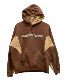 SUPREME（シュプリーム）の古着「ディビジョン フーデッド スウェットシャツ」｜ブラウン
