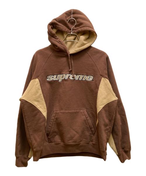 SUPREME（シュプリーム）SUPREME (シュプリーム) ディビジョン フーデッド スウェットシャツ ブラウン サイズ:Mの古着・服飾アイテム