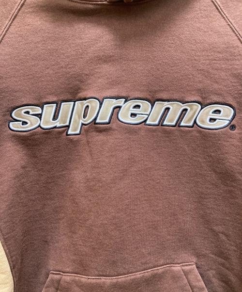 SUPREME（シュプリーム）SUPREME (シュプリーム) ディビジョン フーデッド スウェットシャツ ブラウン サイズ:Mの古着・服飾アイテム