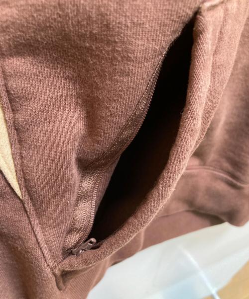SUPREME（シュプリーム）SUPREME (シュプリーム) ディビジョン フーデッド スウェットシャツ ブラウン サイズ:Mの古着・服飾アイテム
