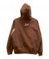 SUPREME (シュプリーム) ディビジョン フーデッド スウェットシャツ ブラウン サイズ:M：18000円