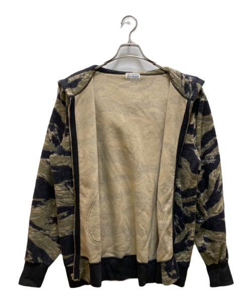 BUZZ RICKSON'S（バズリクソンズ）BUZZ RICKSON'S (バズリクソンズ) タイガーストライプカモボアパーカー グリーン サイズ:XLの古着・服飾アイテム