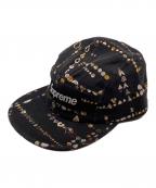 SUPREME×Mike Kelleyシュプリーム×マイクケリー）の古着「コラボキャンプキャップ」｜ブラック