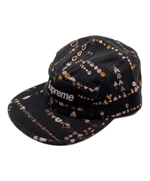 SUPREME（シュプリーム）Supreme (シュプリーム) Mike Kelley (マイクケリー) コラボキャンプキャップ ブラック 未使用品の古着・服飾アイテム
